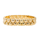 Bracelet Cartier Double cœur Or jaune - Castafiore