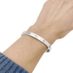 Bracelet CARTIER en or blanc - Castafiore