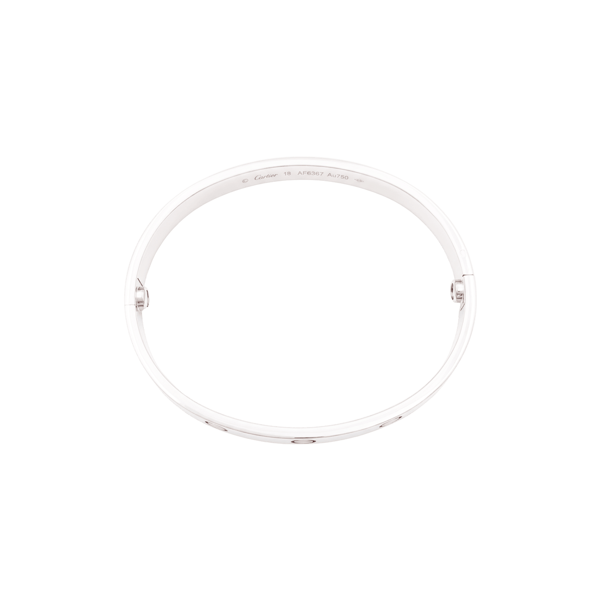 Bracelet CARTIER en or blanc - Castafiore