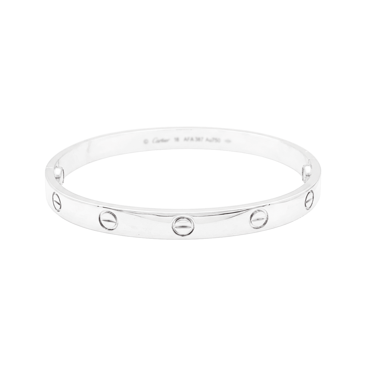 Bracelet CARTIER en or blanc - Castafiore