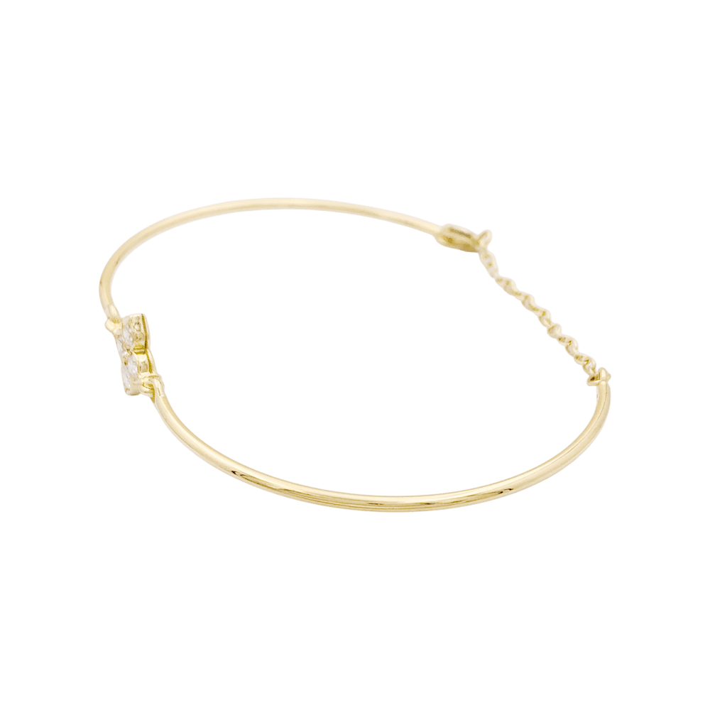 Bracelet CARTIER "Inde Mystérieuse" en or jaune et diamants - Castafiore
