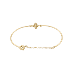 Bracelet CARTIER "Inde Mystérieuse" en or jaune et diamants - Castafiore