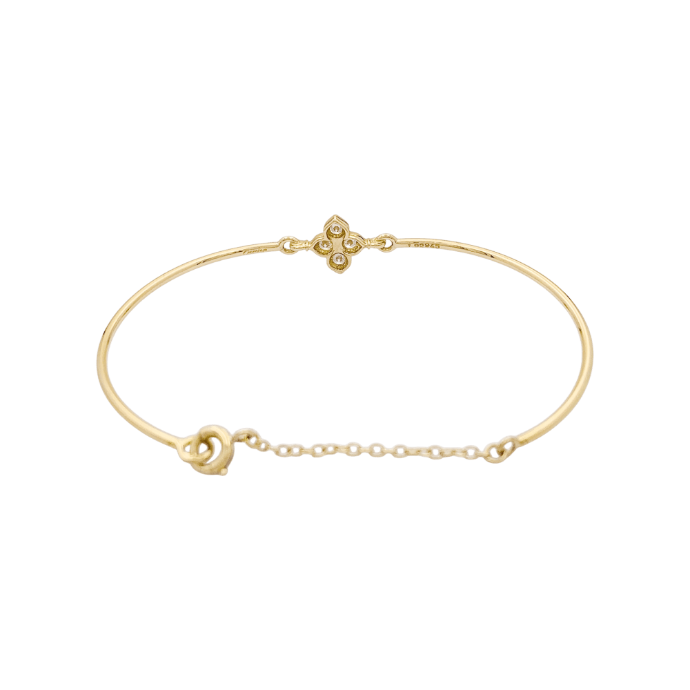 Bracelet CARTIER "Inde Mystérieuse" en or jaune et diamants - Castafiore