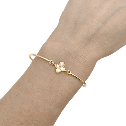 Bracelet CARTIER "Inde Mystérieuse" en or jaune et diamants - Castafiore