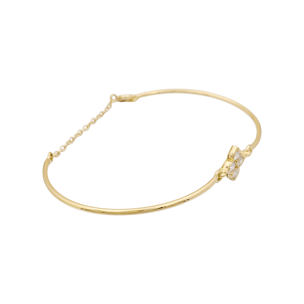 Bracelet CARTIER "Inde Mystérieuse" en or jaune et diamants - Castafiore