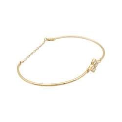 Bracelet CARTIER "Inde Mystérieuse" en or jaune et diamants - Castafiore