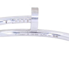 Bracelet CARTIER "juste un clou" en or blanc - Castafiore