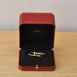 Bracelet CARTIER "Juste un Clou" en or jaune et diamants - Castafiore