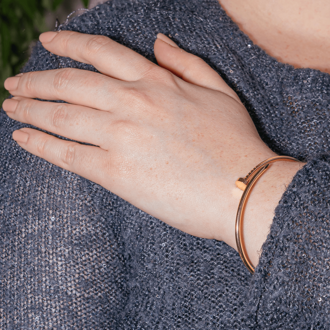 Bracelet CARTIER "Juste un Clou" en or rose - Castafiore