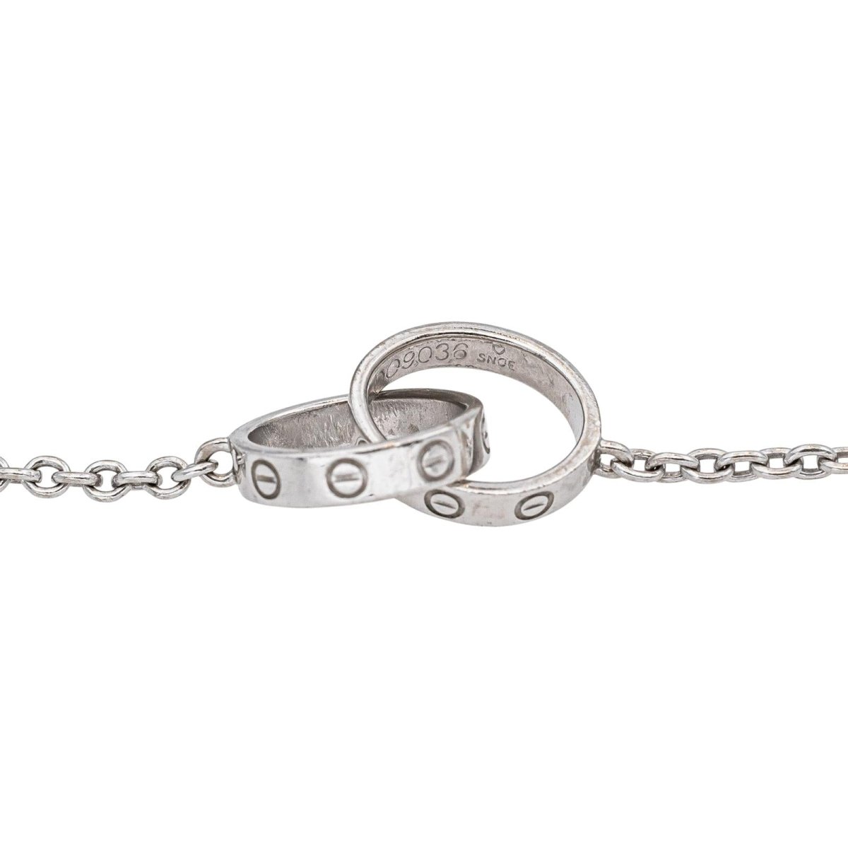 Bracelet CARTIER "Love" en or blanc - Castafiore