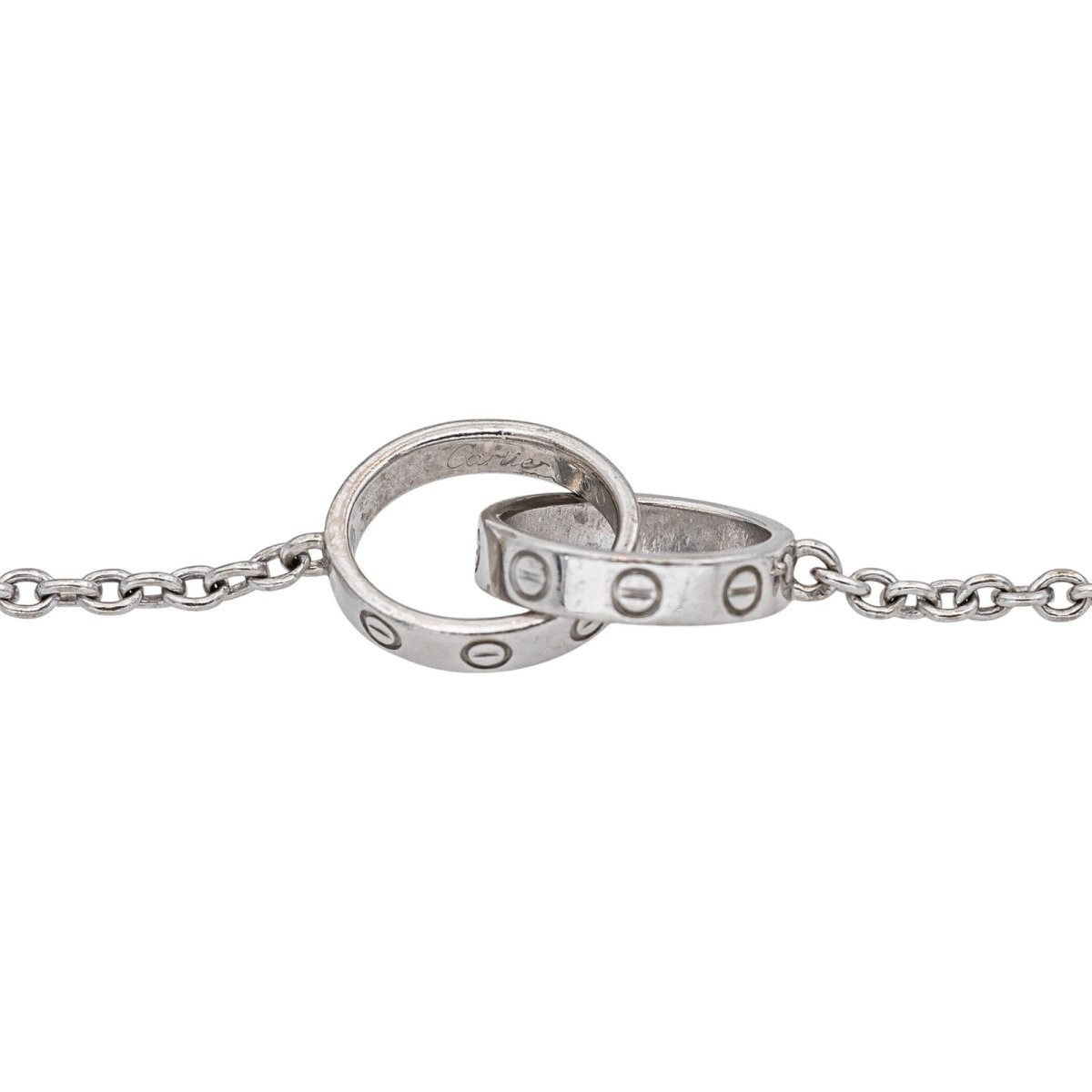 Bracelet CARTIER "Love" en or blanc - Castafiore