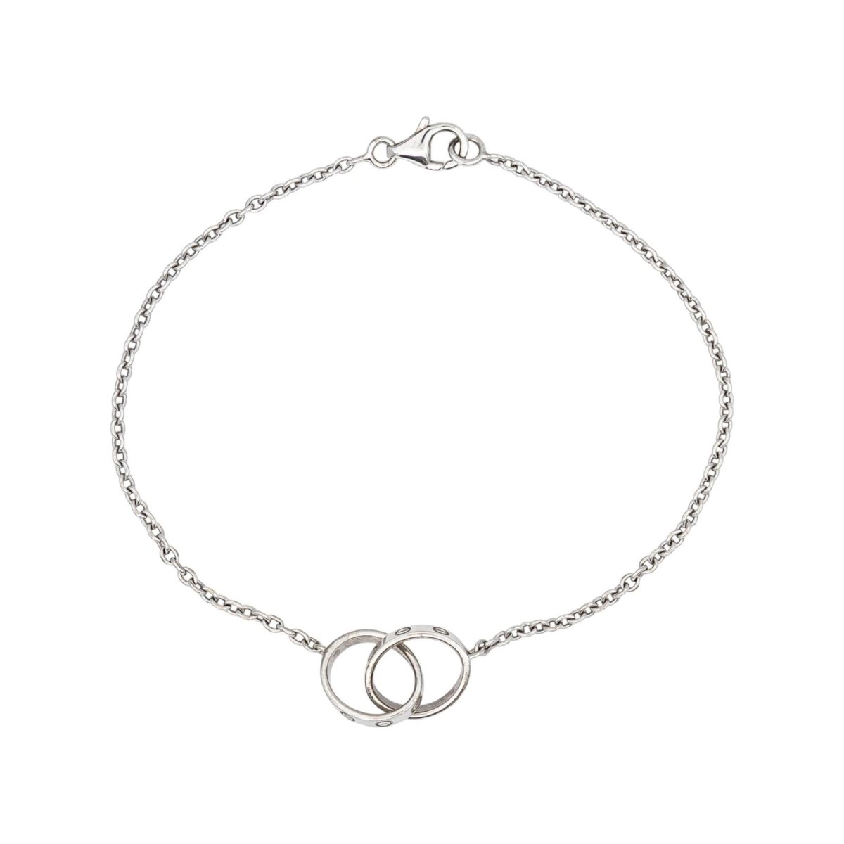 Bracelet CARTIER "Love" en or blanc - Castafiore