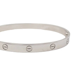 Bracelet Cartier Love en or blanc - Castafiore