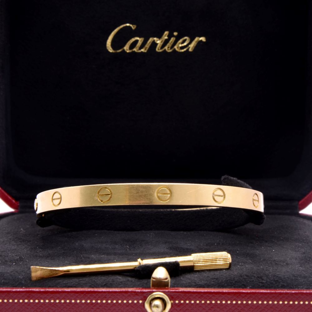 Bracelet CARTIER "Love" en or jaune - Castafiore