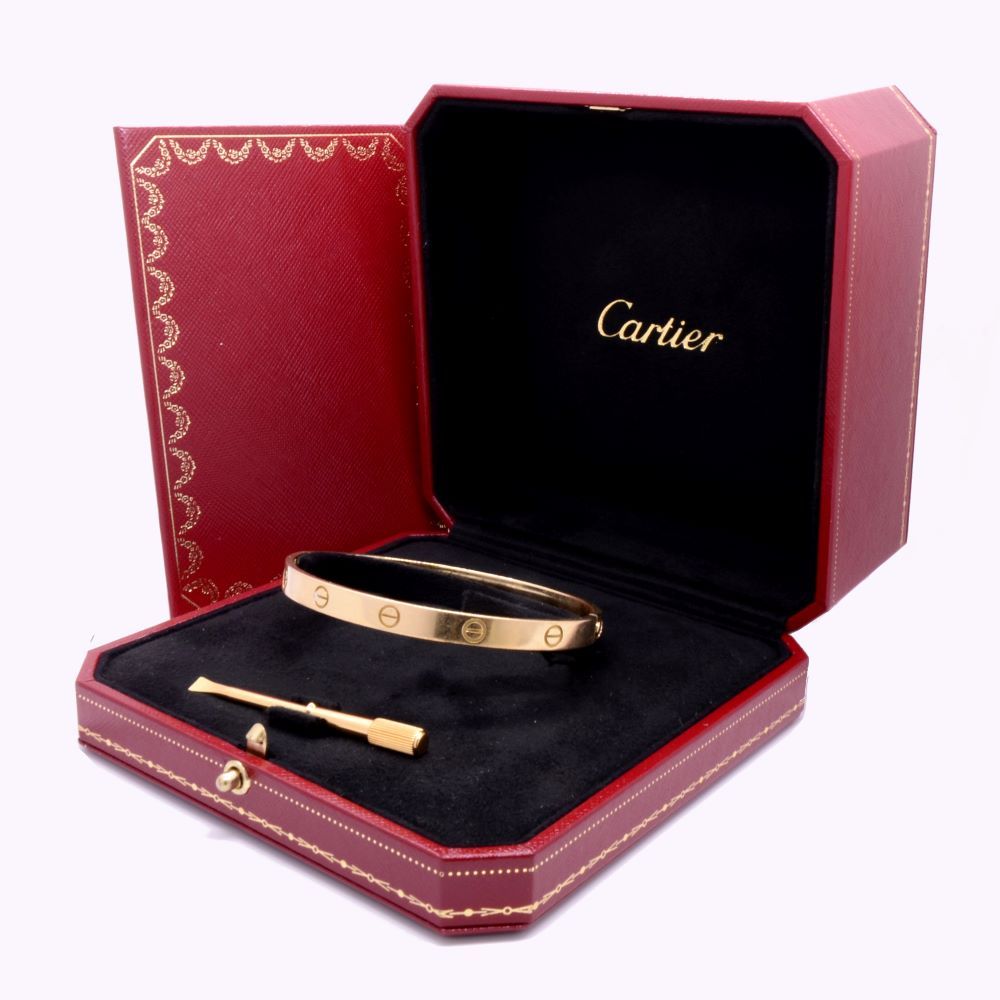 Bracelet CARTIER "Love" en or jaune - Castafiore