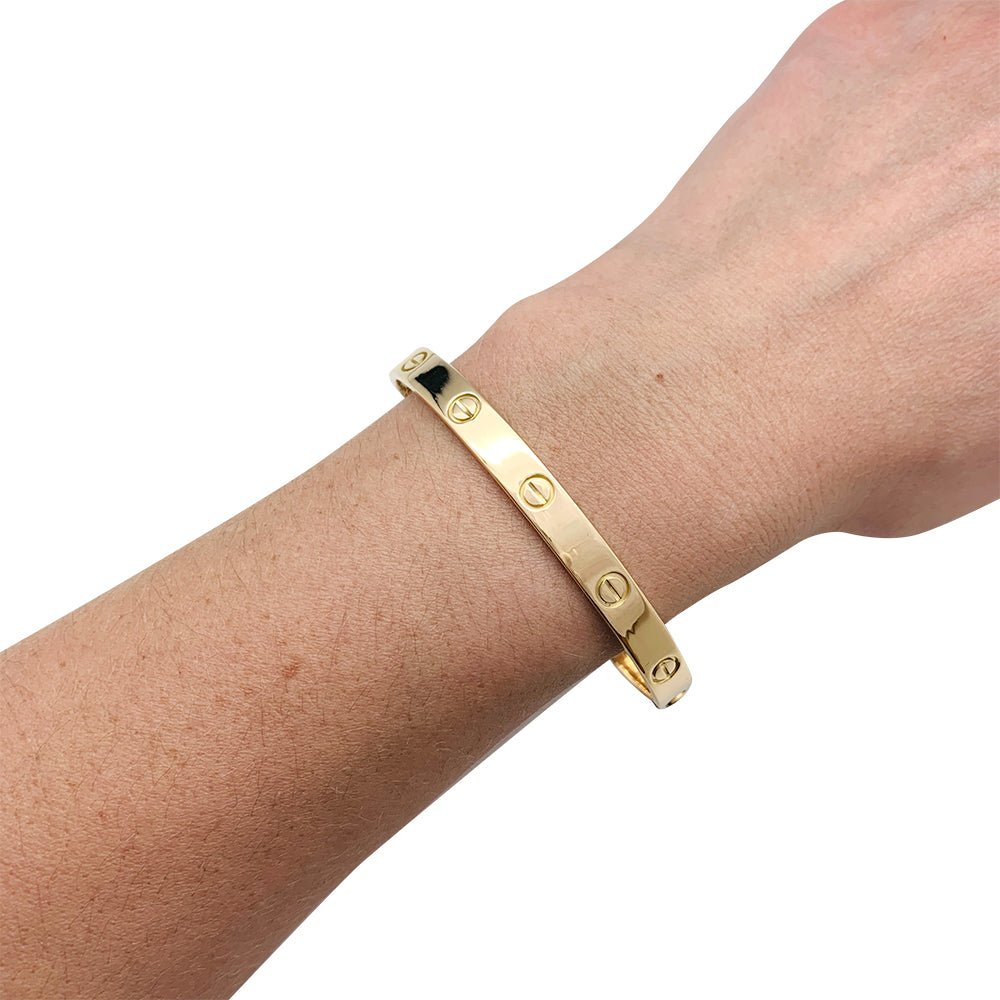 Bracelet CARTIER "Love" en or jaune - Castafiore