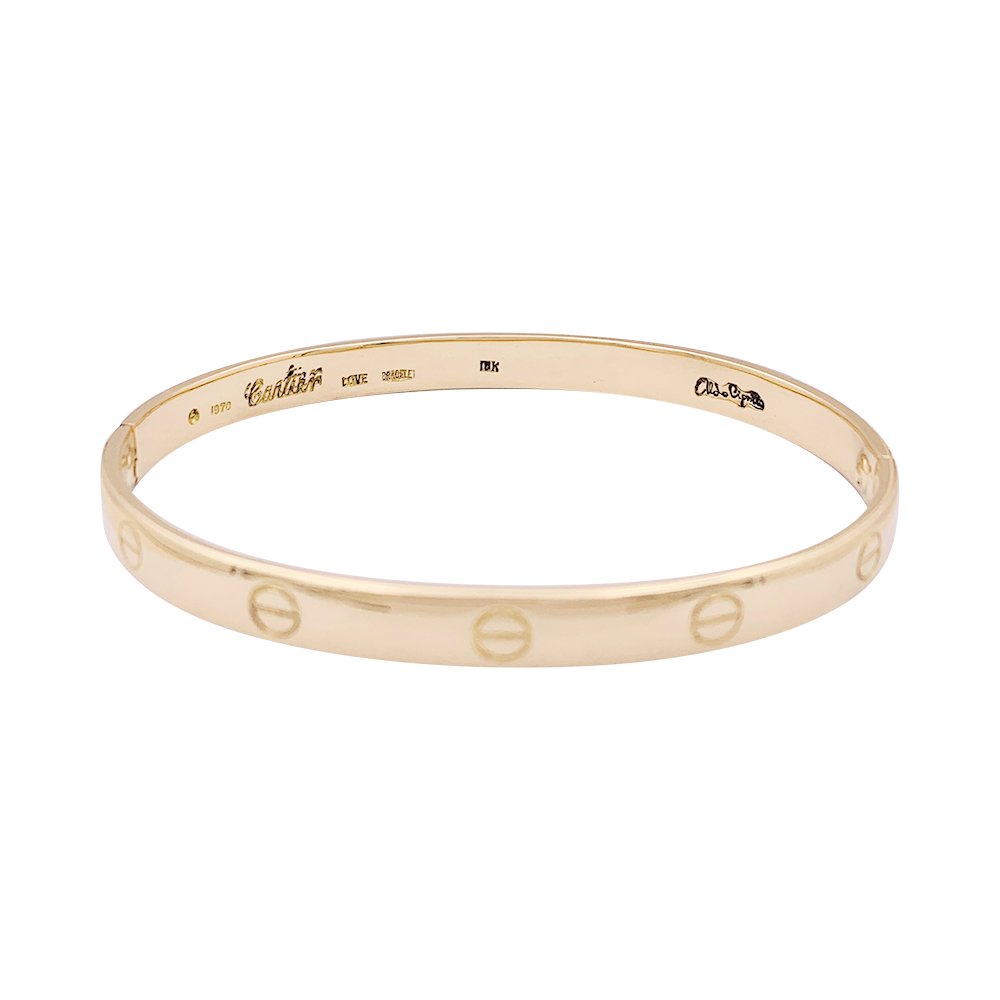 Bracelet CARTIER "Love" en or jaune - Castafiore