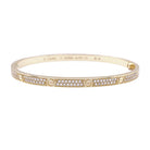 Bracelet CARTIER "Love" en or jaune et diamant - Castafiore