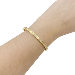 Bracelet CARTIER "Love" en or jaune et diamant - Castafiore