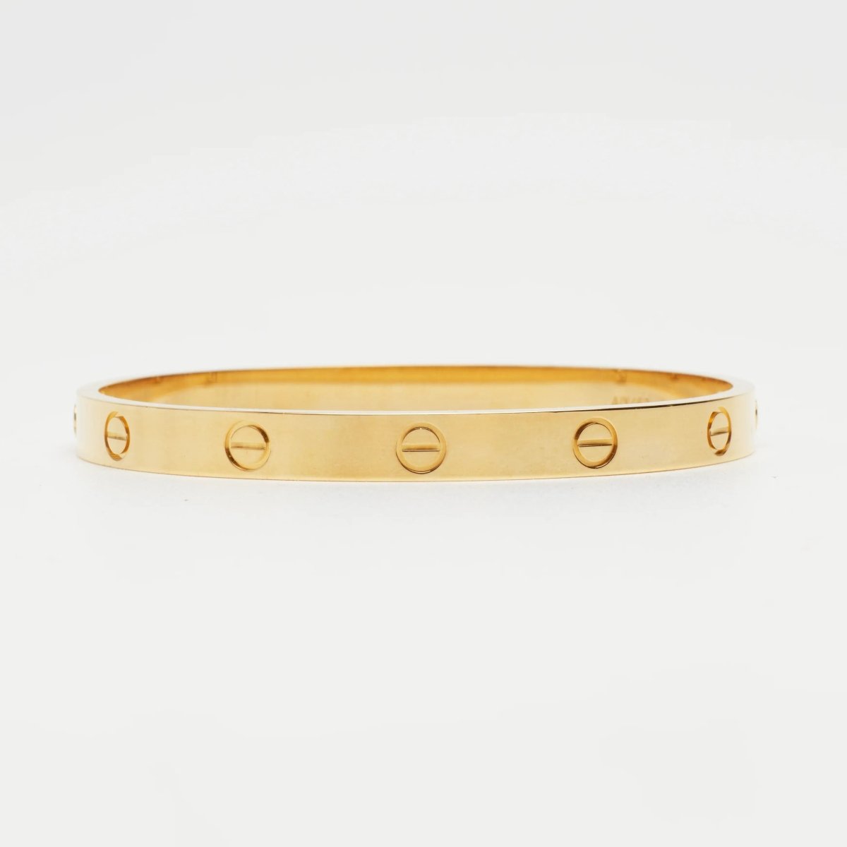 Bracelet Cartier Love en or jaune taille 18 - Castafiore