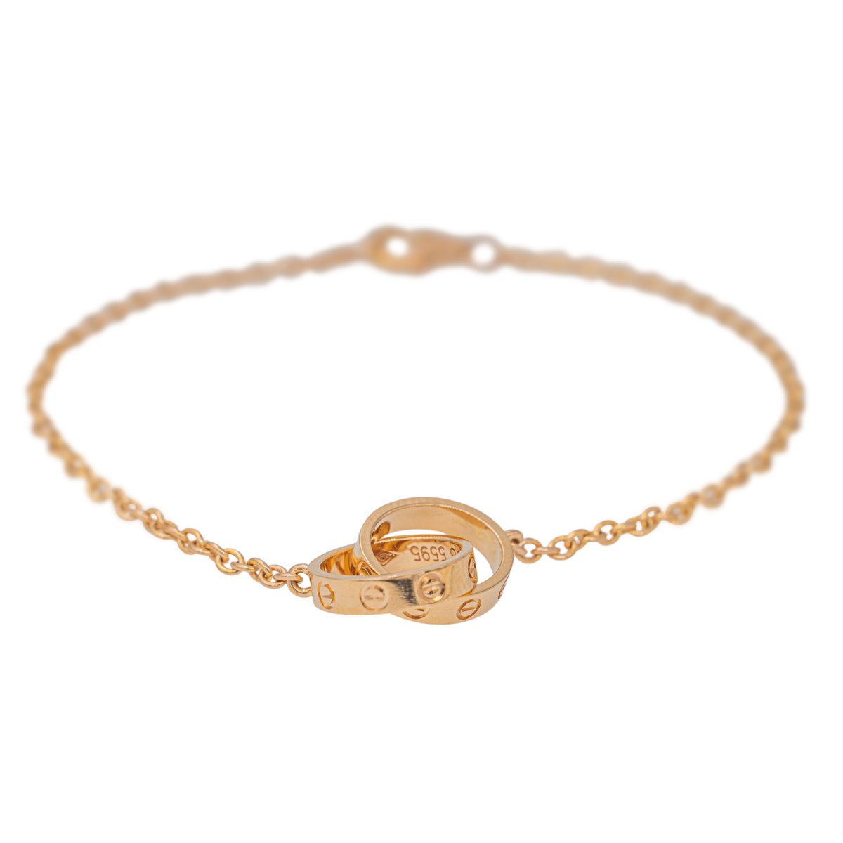 Bracelet CARTIER "Love" en or rose - Castafiore