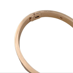 Bracelet CARTIER "Love" Modèle Classique Pavé en or rose et diamants - Castafiore