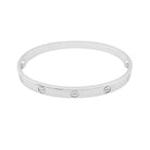 Bracelet Cartier "Love" or blanc. - Castafiore