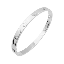 Bracelet CARTIER "Love" or blanc - Castafiore