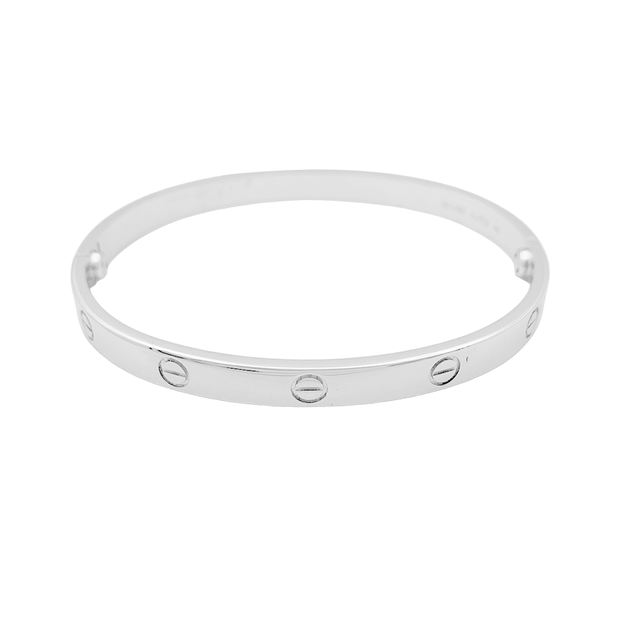 Bracelet CARTIER "Love" or blanc - Castafiore