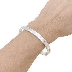 Bracelet CARTIER "Love" or blanc - Castafiore