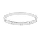 Bracelet Cartier "Love" or blanc. - Castafiore