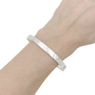 Bracelet Cartier "Love" or blanc. - Castafiore