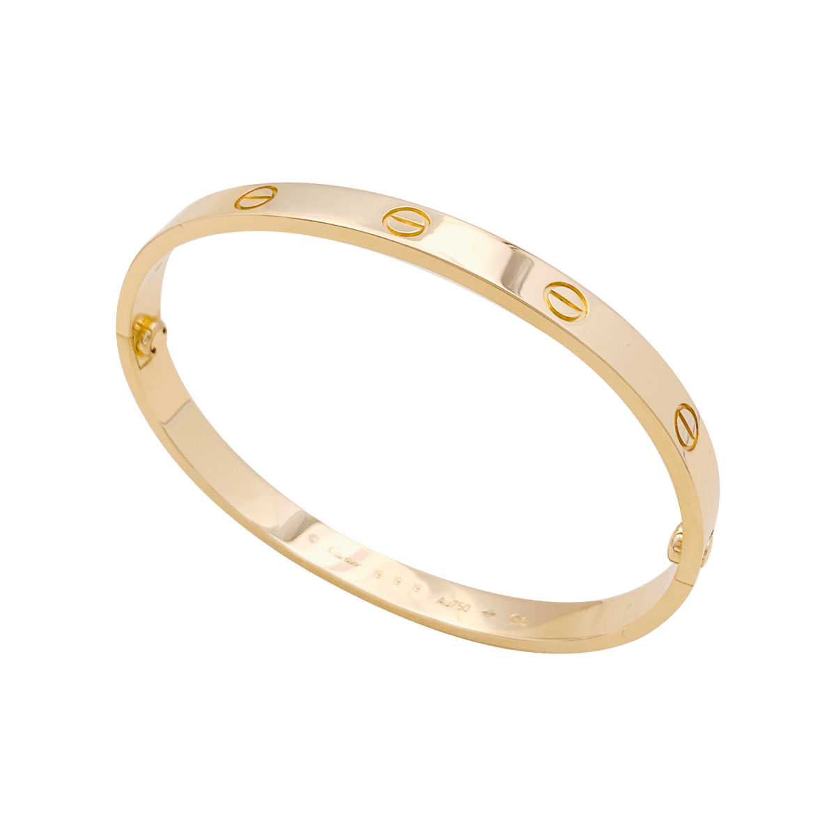 Bracelet Cartier, "Love", or jaune. - Castafiore