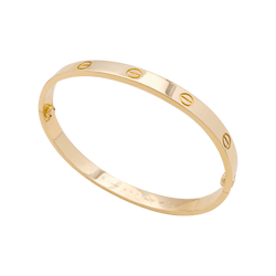 Bracelet Cartier, "Love", or jaune. - Castafiore