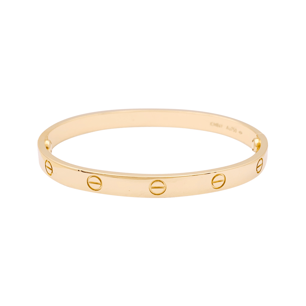 Bracelet Cartier, "Love", or jaune. - Castafiore