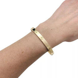 Bracelet CARTIER "Love", or jaune - Castafiore