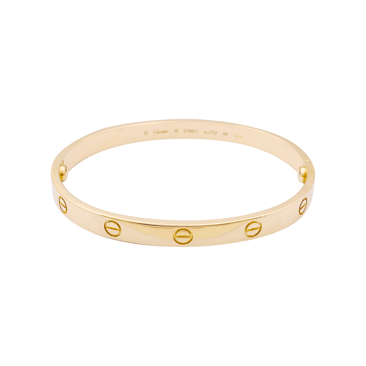 Bracelet Cartier, "Love", or jaune. - Castafiore