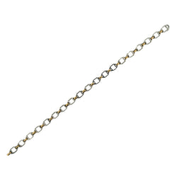 Bracelet CARTIER Santos en or jaune et acier - Castafiore