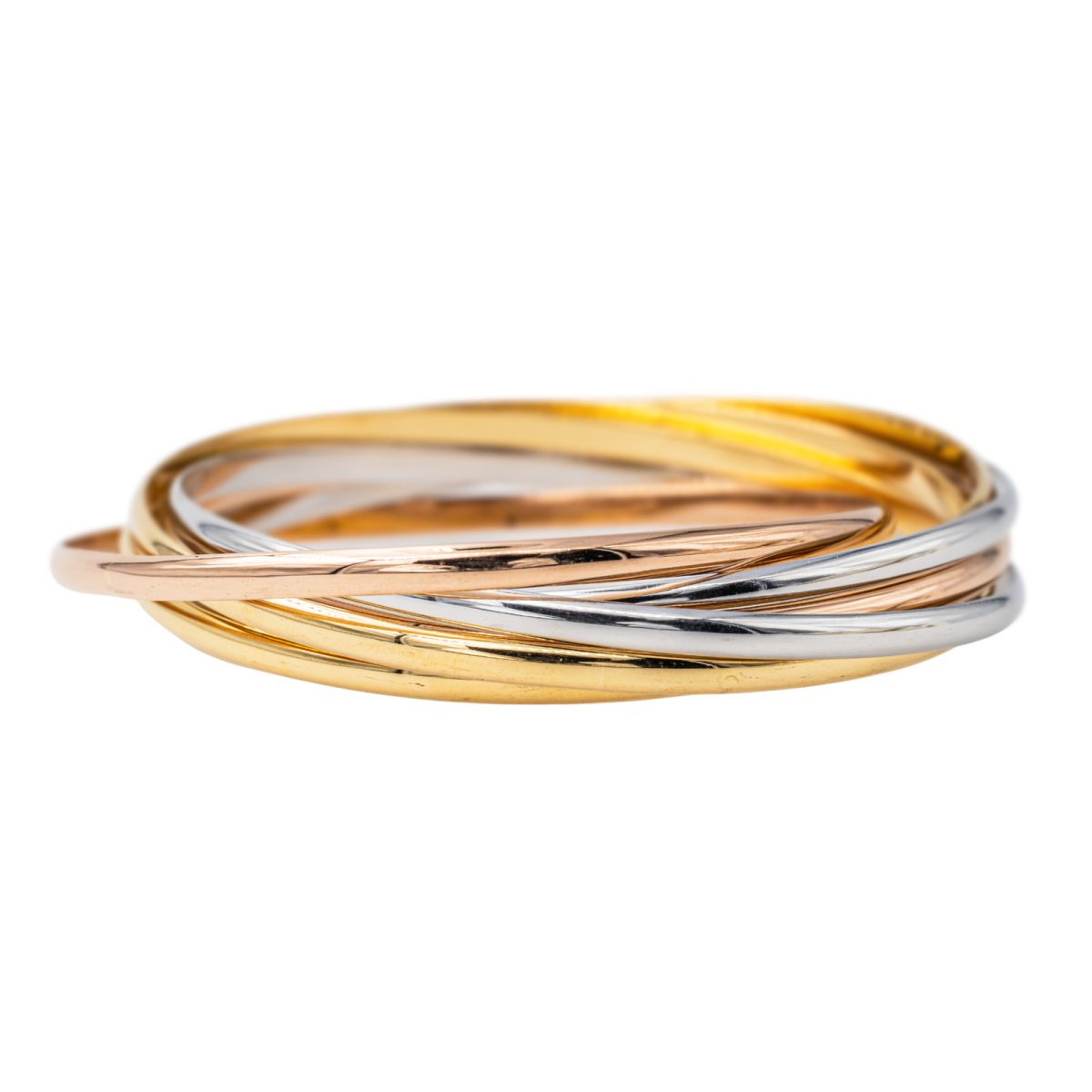 Bracelet Cartier Trinity Or jaune - Castafiore