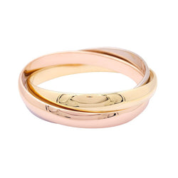 Bracelet CARTIER "Trinity" trois ors - Castafiore