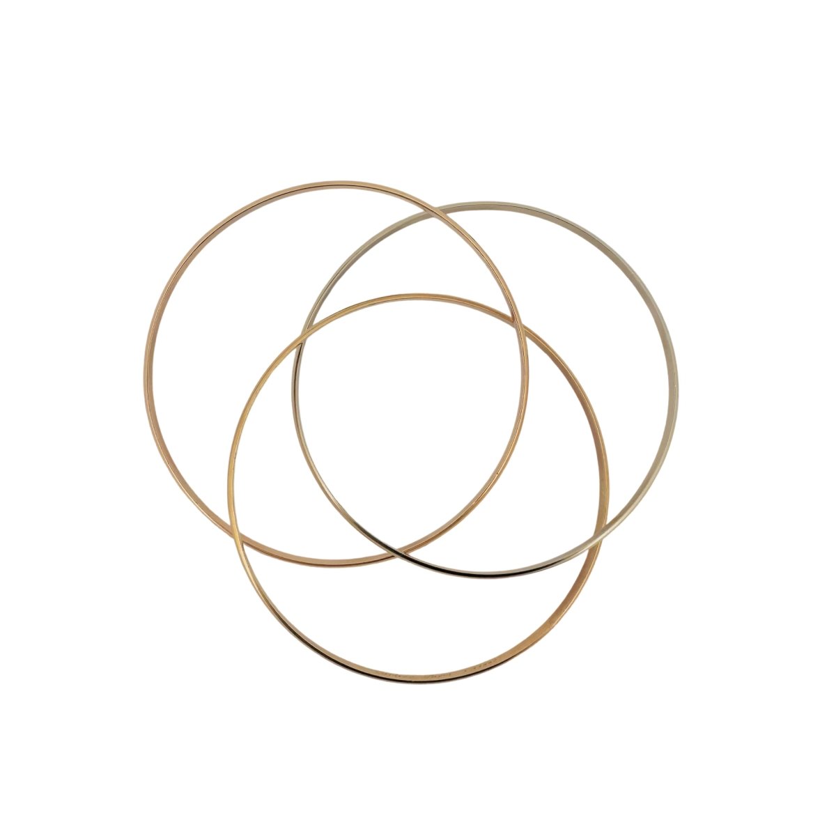 Bracelet CARTIER Trinity trois ors - Castafiore