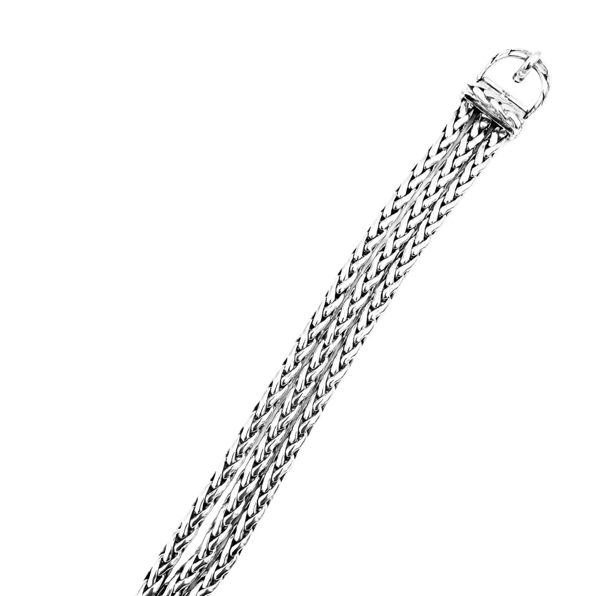 Bracelet Ceinture HERMÈS "Diane" en argent - Castafiore