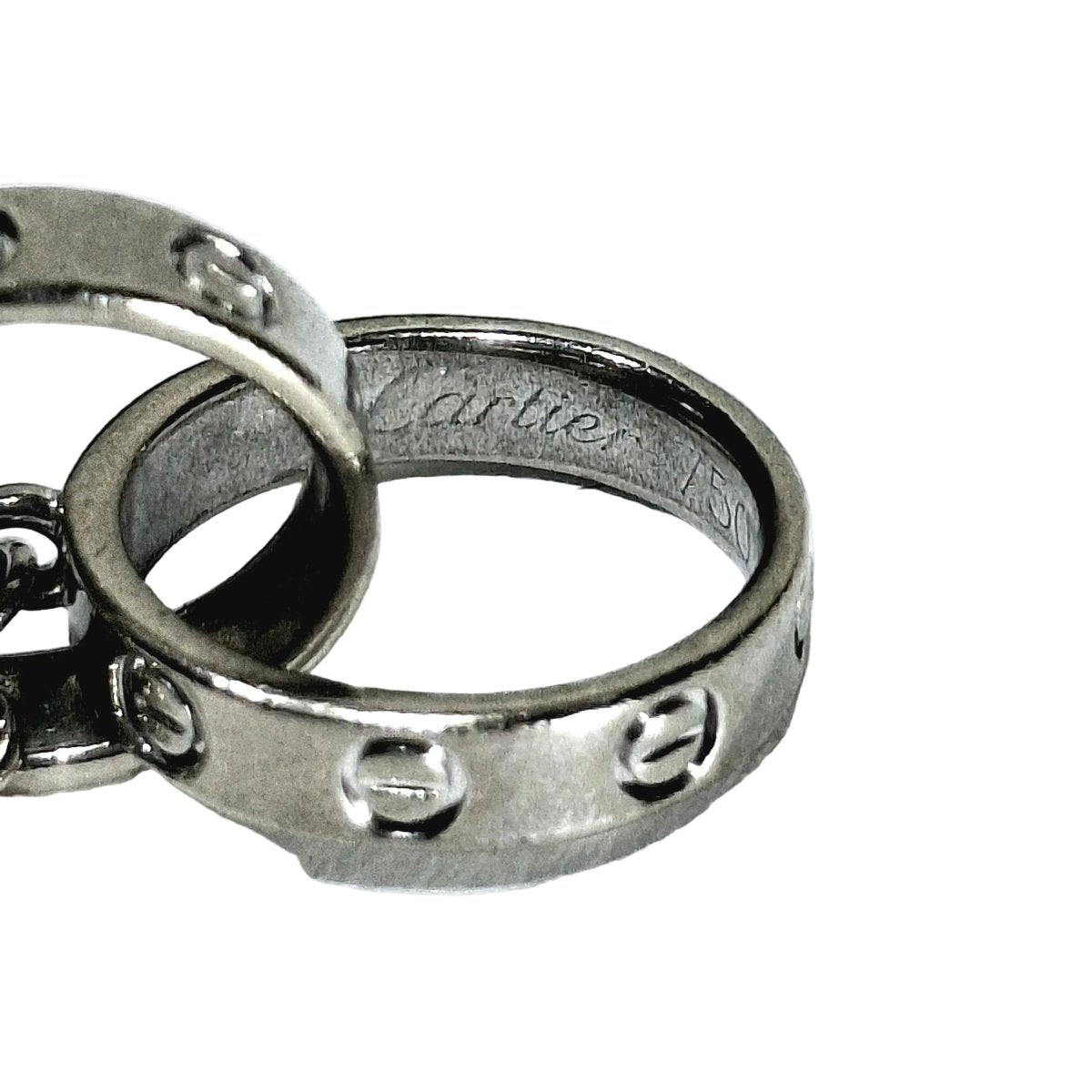 Bracelet Chaîne CARTIER "Love" en or blanc - Castafiore