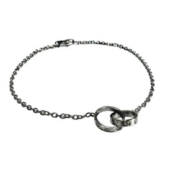 Bracelet Chaîne CARTIER "Love" en or blanc - Castafiore