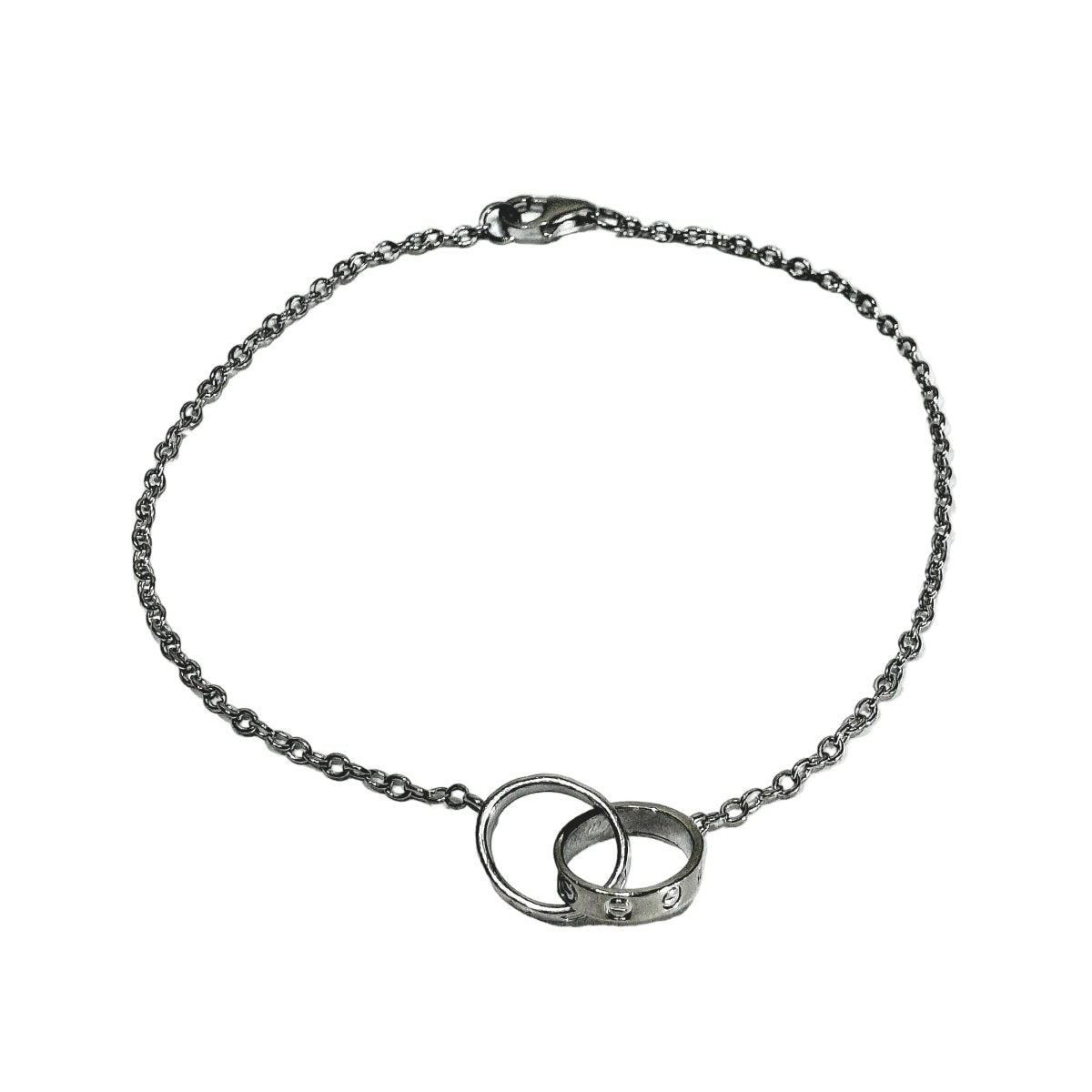 Bracelet Chaîne CARTIER "Love" en or blanc - Castafiore