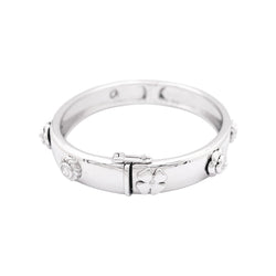 Bracelet Chanel "Trois Symboles" or blanc, diamants. - Castafiore