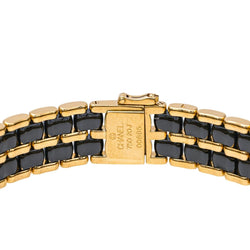 Bracelet CHANEL "Ultra" en or rose, céramique et diamants - Castafiore