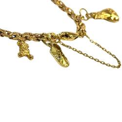 Bracelet Charm's maille en or jaune - Castafiore