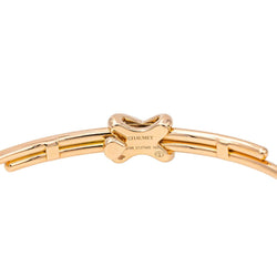 Bracelet CHAUMET "Liens croisés" en or rose et diamants - Castafiore