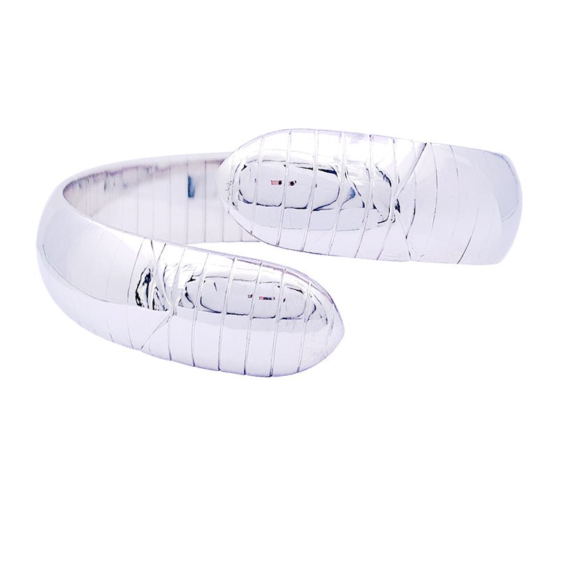 Bracelet Chaumet "Plume" or blanc. - Castafiore